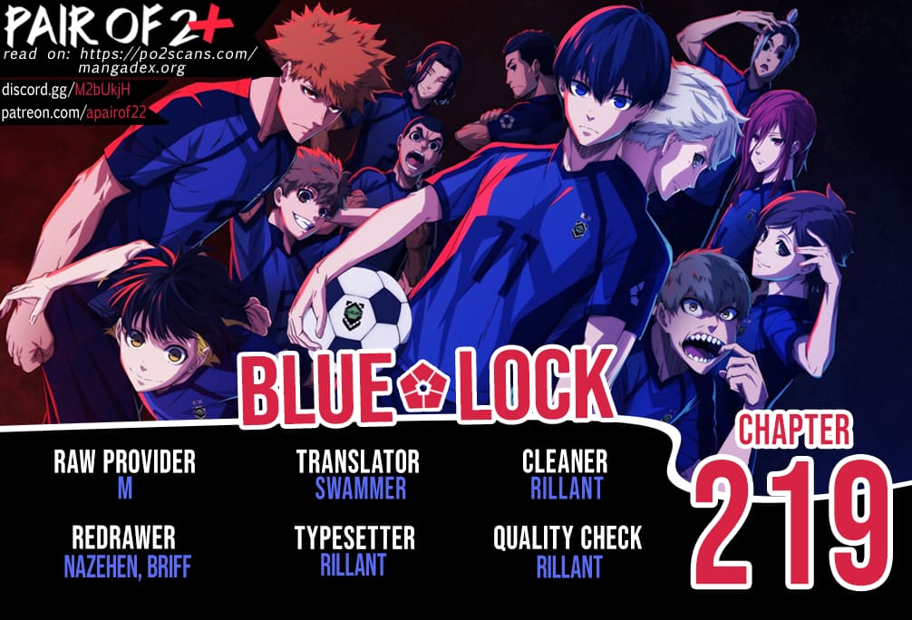 Blue Lock, Chapter 219 image 01